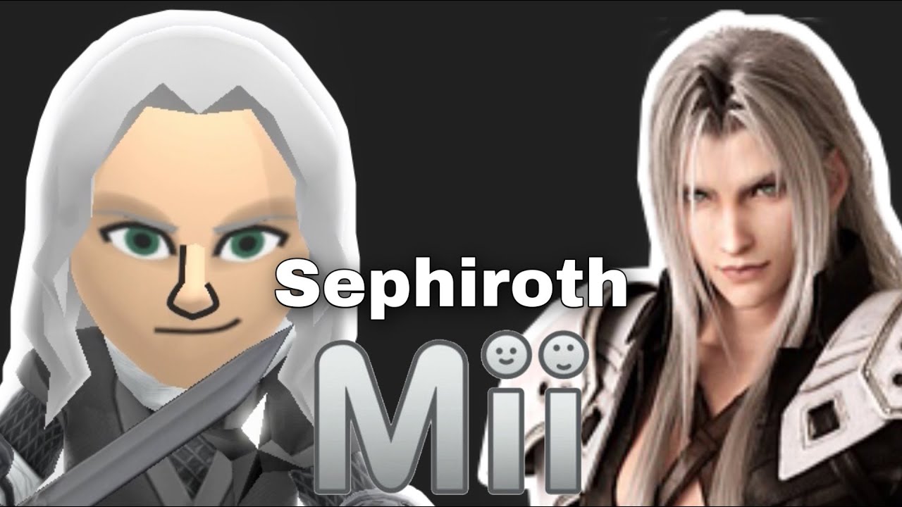 How To Make A Sephiroth Mii