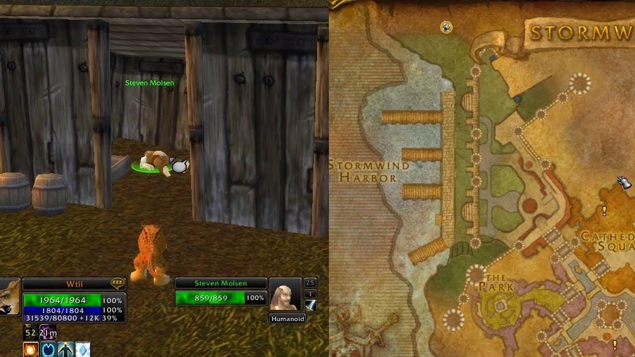 Steven Molsen (Auntie Vancleef) Location - Project Epoch WoW