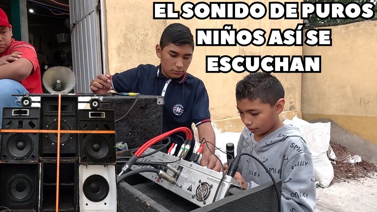 PEQUEÑOS SONIDEROS se EMOCIONARON🥹CON su NUEVO AMPLIFICADOR y MEZCLADORA  conoce a TADEO Y ROBERTO💥