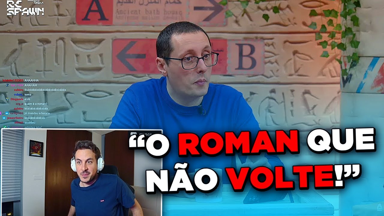 ROMAN FAZ REACT AO RESPAWN (SAW, OVERPASS, PROBLEMAS...) C/AIM