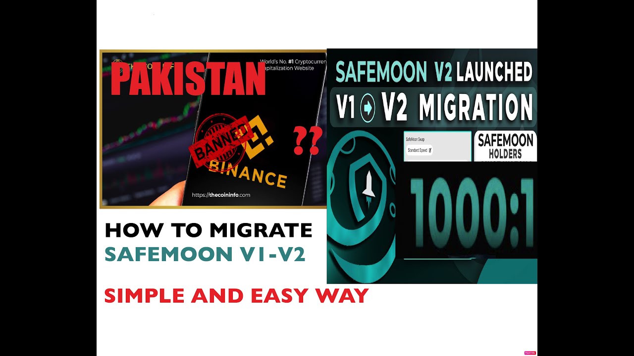 PAKISTAN BAN BINANCE EXCHANGE ? | HOW TO SWAP SAFEMOON V1 TO V2 | SIMPLE AND EASY PROCESS