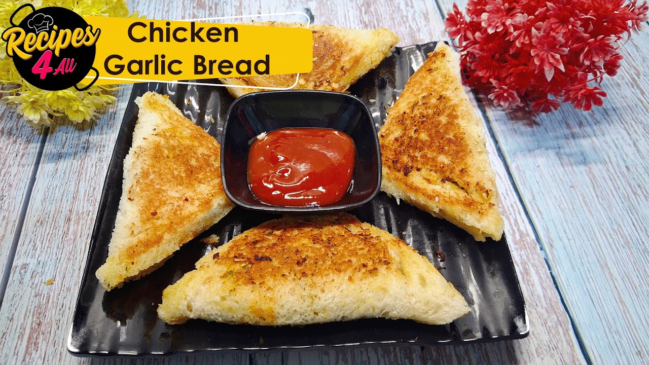 Chicken Garlic bread | Lunch box Idea l Air‑Fry Chicken garlic bread | 5‑Minute Crispy Delight!