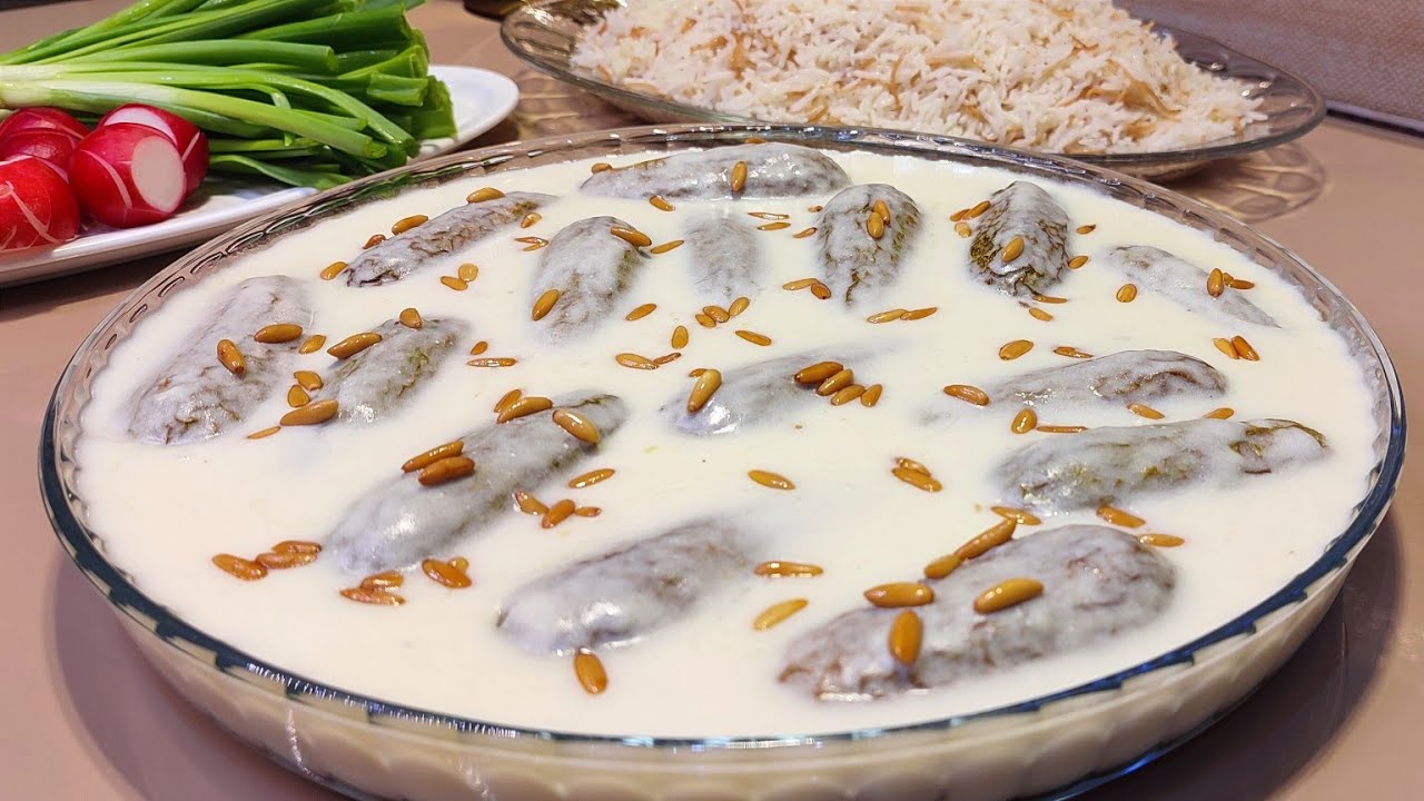 شيخ المحشي(أبلما) عالأصول 👌🏻😍 مع أفضل طريقة لطبخ اللبن بقوام كريمي وطعم رااائع