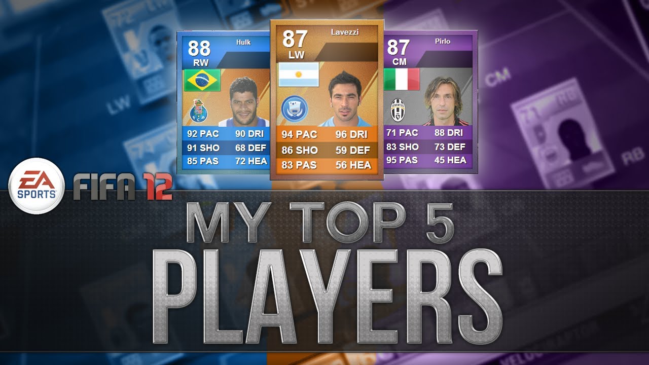MY TOP 5 SPECIAL CARDS w/ iMOTM Pirlo | FIFA 12 Ultimate Team