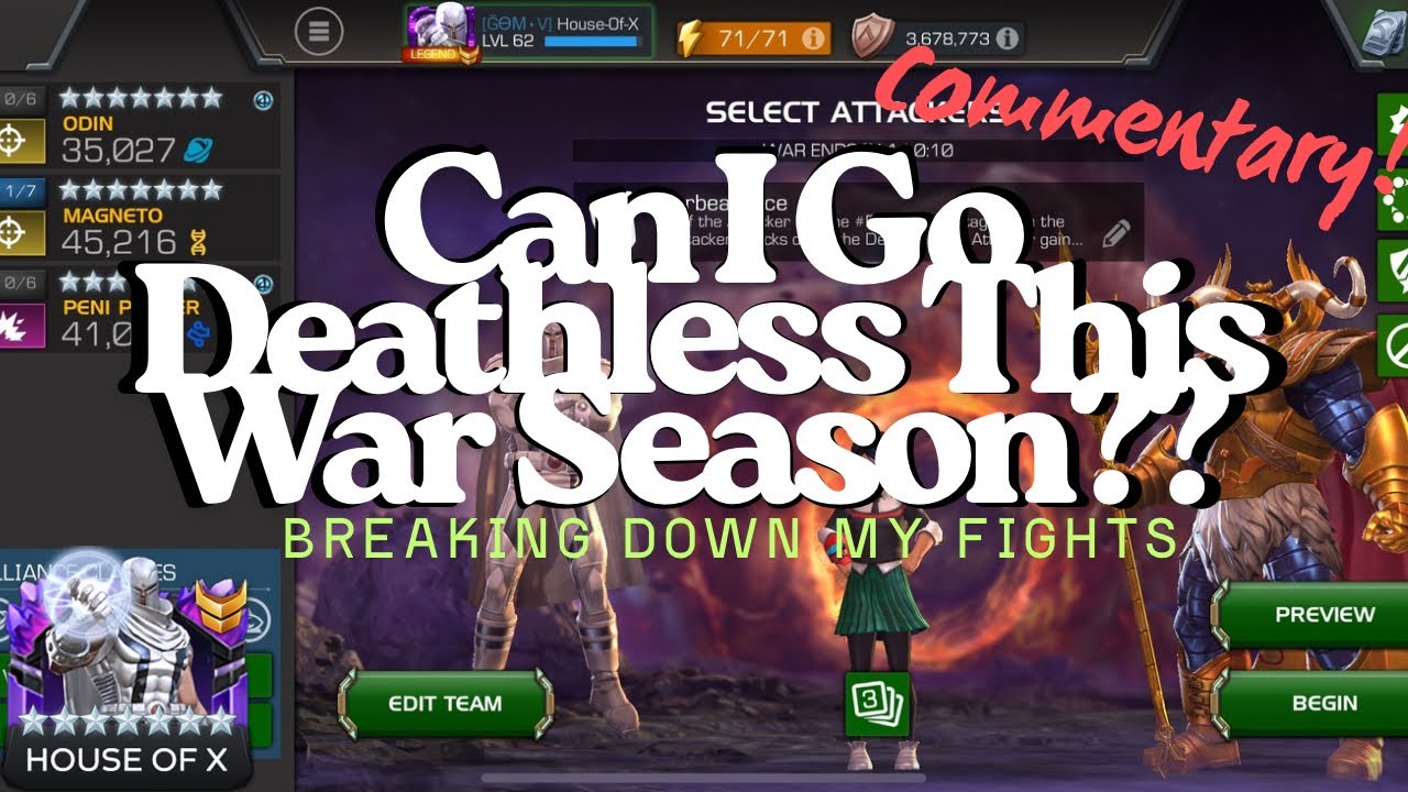 Shooting For My First Deathless Season | War #1 