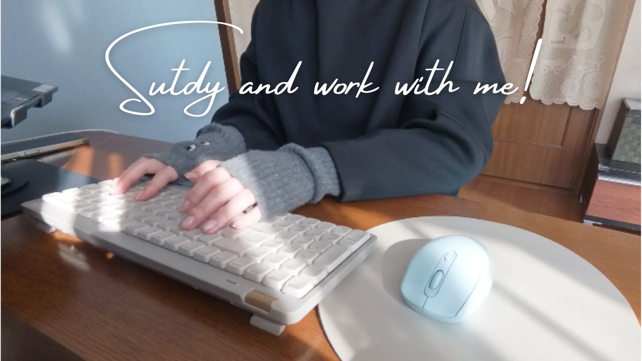study & work with me for 30minutes｜作業音・環境音のみ , 在宅ワーク【2026年1月】