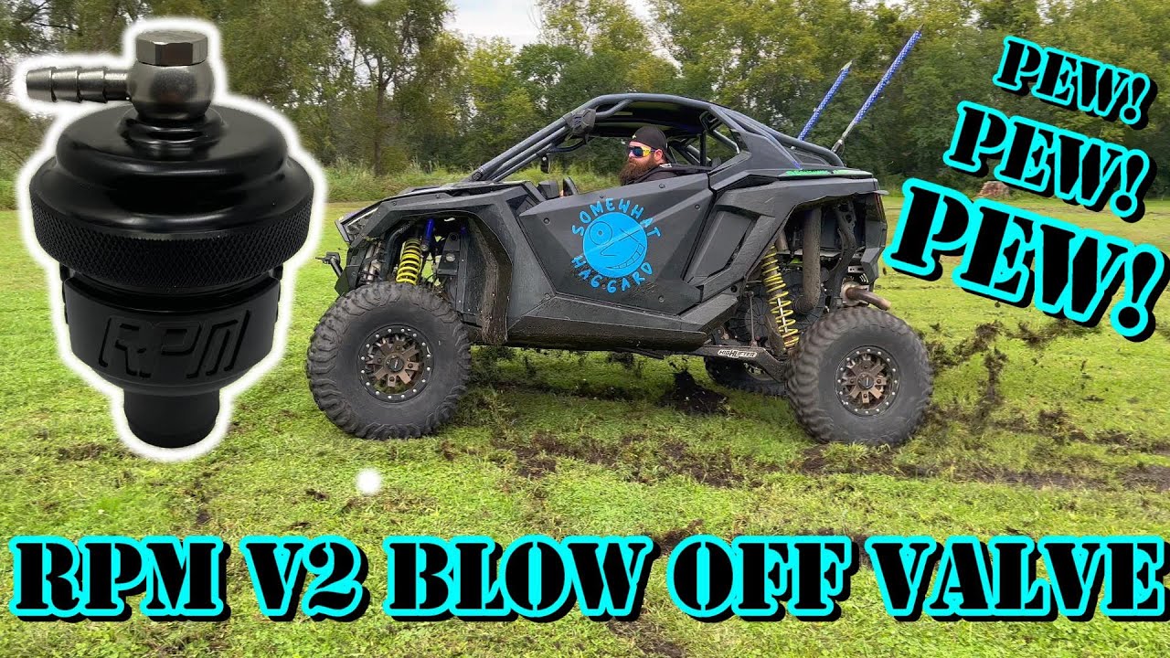 The New @RPM Powersports  Blow Off Valve V2 For The RZR Pro XP, RZR Pro R & RZR Turbo XPT