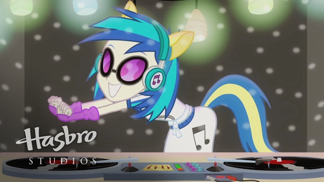 Equestria Girls - Rainbow Rocks - Who is DJ Pon-3?