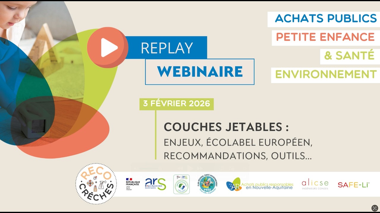 Webinaire couches jetables - 3 février 2026 | 3AR