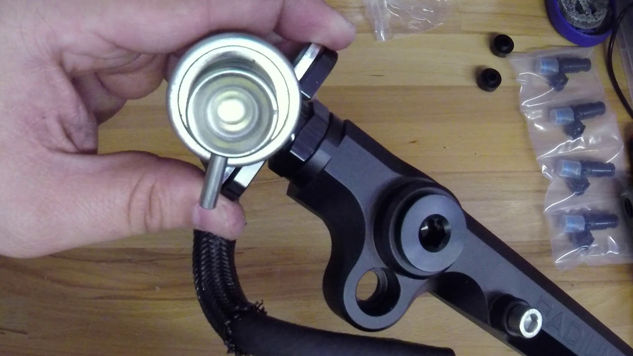 EVO X Fuel System Upgrade - ID1050x + Radium Fuel Rail - Part 1