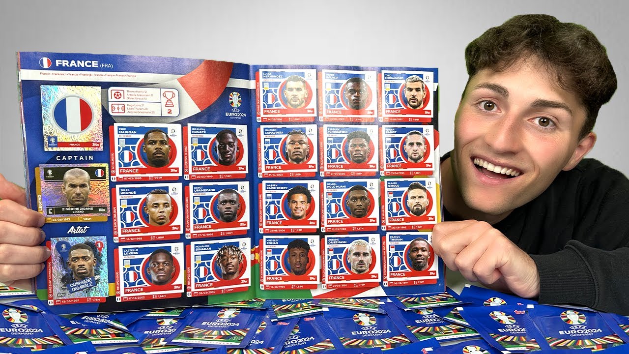 J'ai Terminé l'Album de l'EURO 2024 en 24 heures !