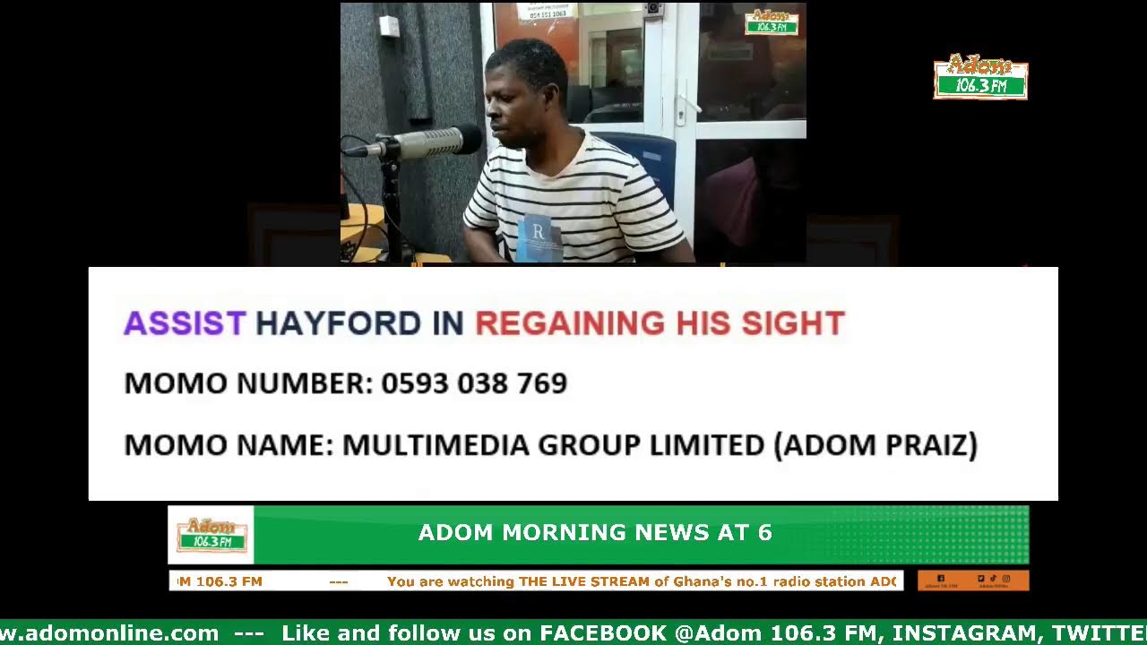 Adom Morning News At 6 on Adom 106.3 FM (26-02-26)