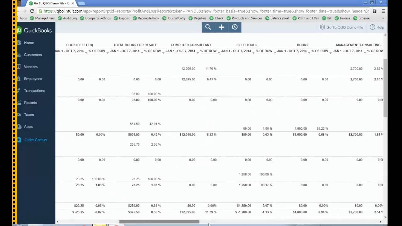 How to Create an Item Profitability Report in QuickBooks Online Plus