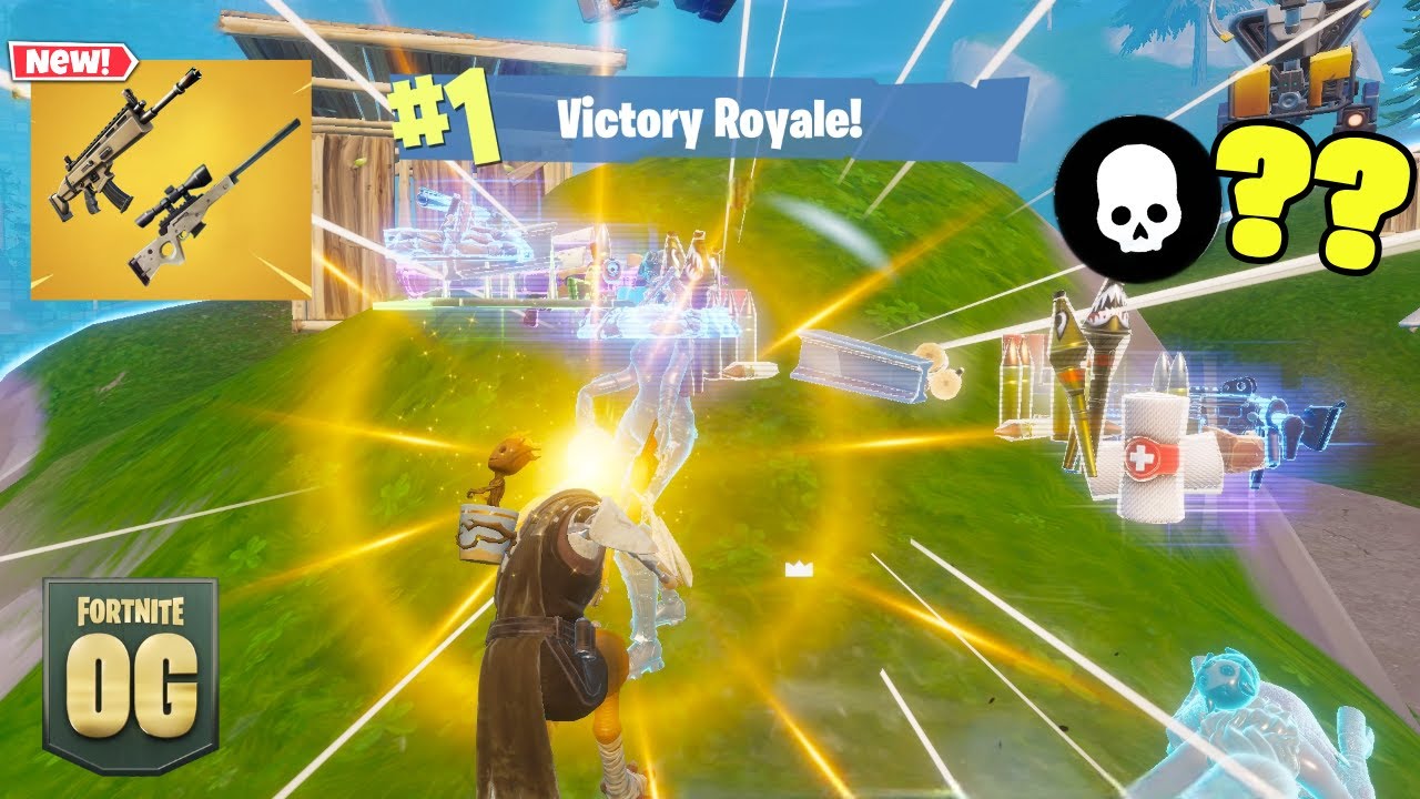 Fortnite OG Season 3 WIN High Kill Gameplay (Keyboard & Mouse)