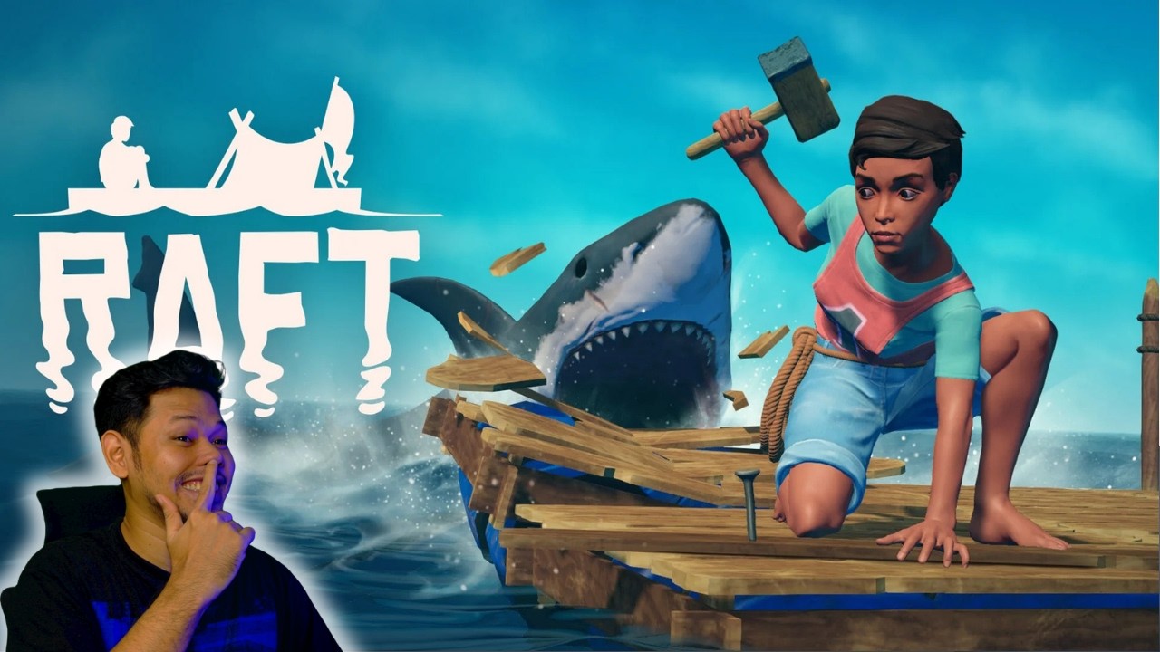 MENCOBA BERTAHAN HIDUP DI LAUTAN | RAFT PART 1  #mediashareon