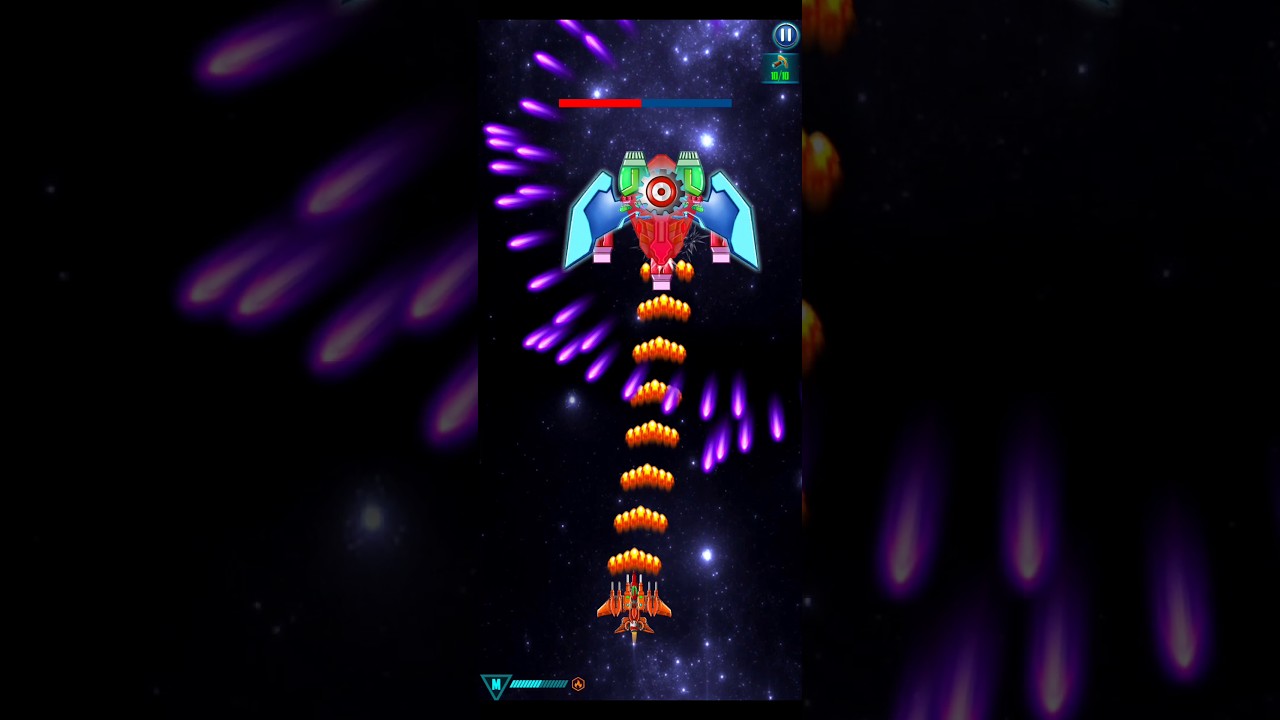 Level 24 Boss 6th | Galaxy Attack Alien Shooter | Replay 2025