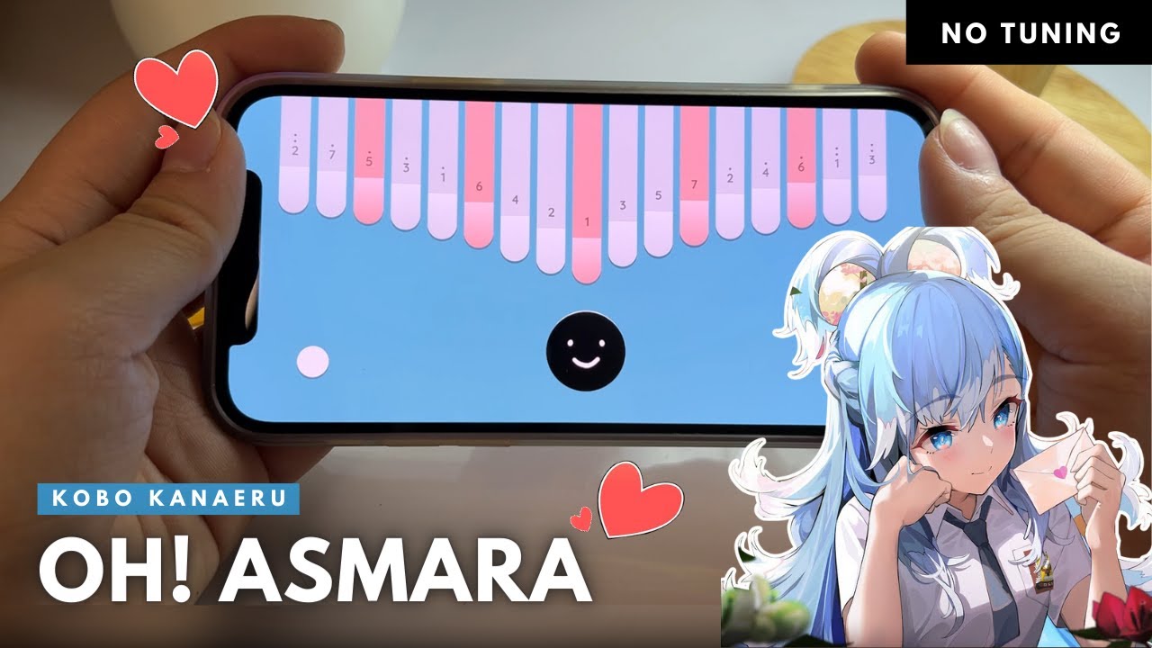 Oh! Asmara - Kobo Kanaeru | Kalimba App Cover With Tabs