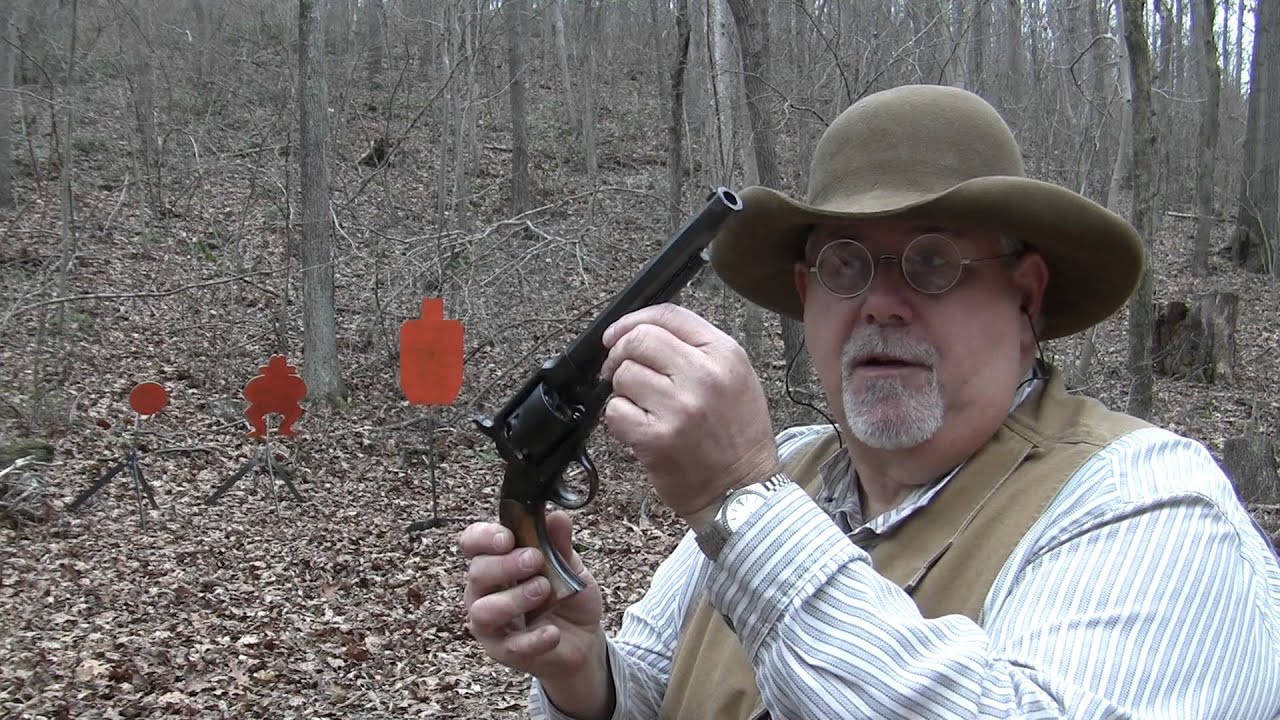 Shooting Rogers & Spencer Cap & Ball Revolvers
