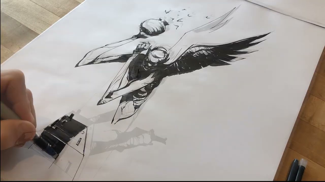 Drawn Alive- Approaching the Blank Page