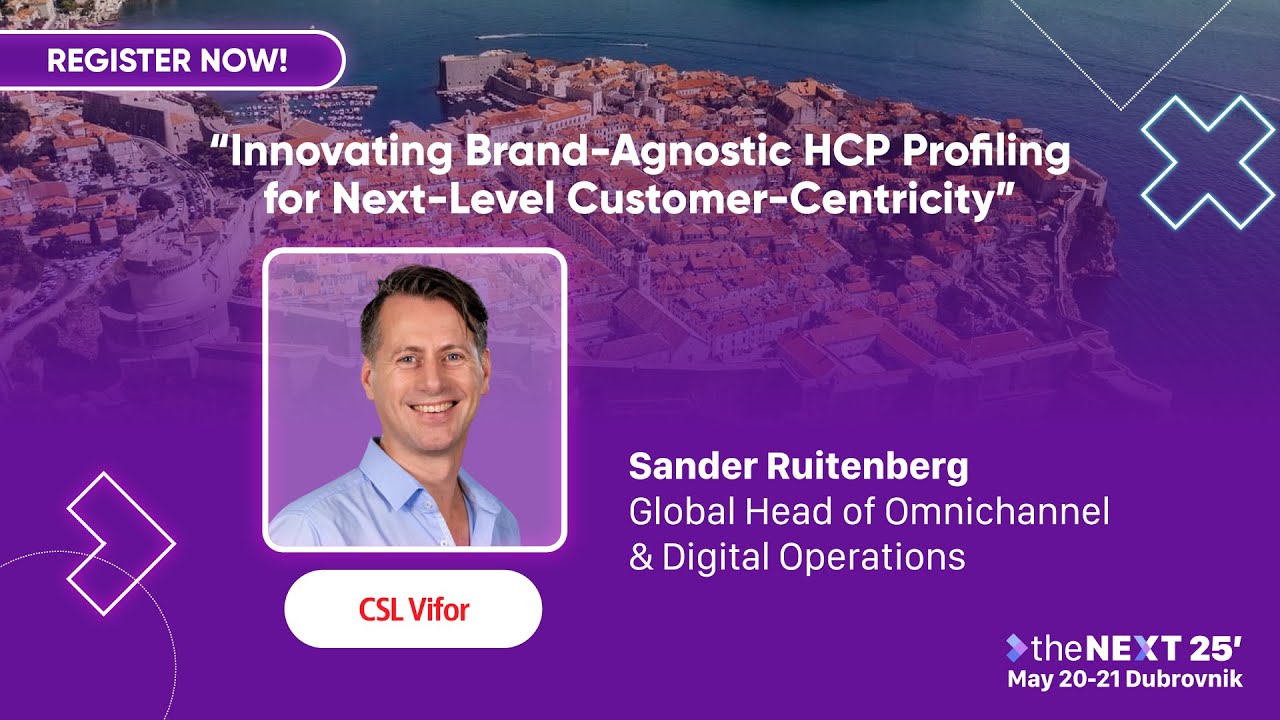 DAY 2 - Innovating Brand-Agnostic HCP Profiling for Next-Level Customer-Centricity