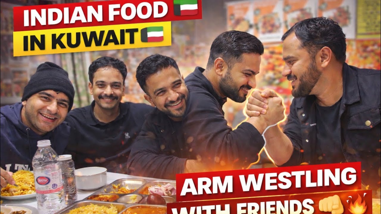 Uttar pradesh kachori wala kuwait me | Kuwait Me Indian Restaurant 🇮🇳 | Khana Bhi Arm Wrestling Bhi 