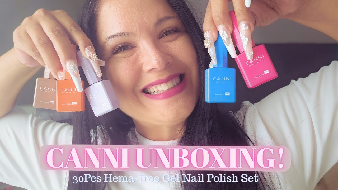 Unboxing + Swatching the CANNI Gel Polish Collection - CC1 💅 | First Impressions
