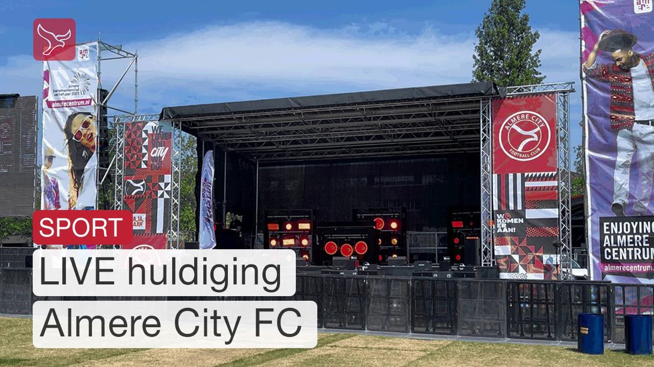Huldiging Almere City FC | Omroep Flevoland