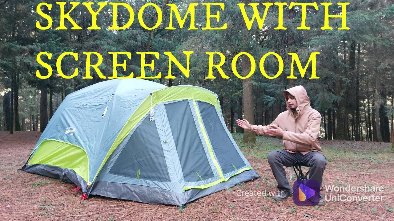 Casa de Campaña COLEMAN SKYDOME with SCREEN ROOM