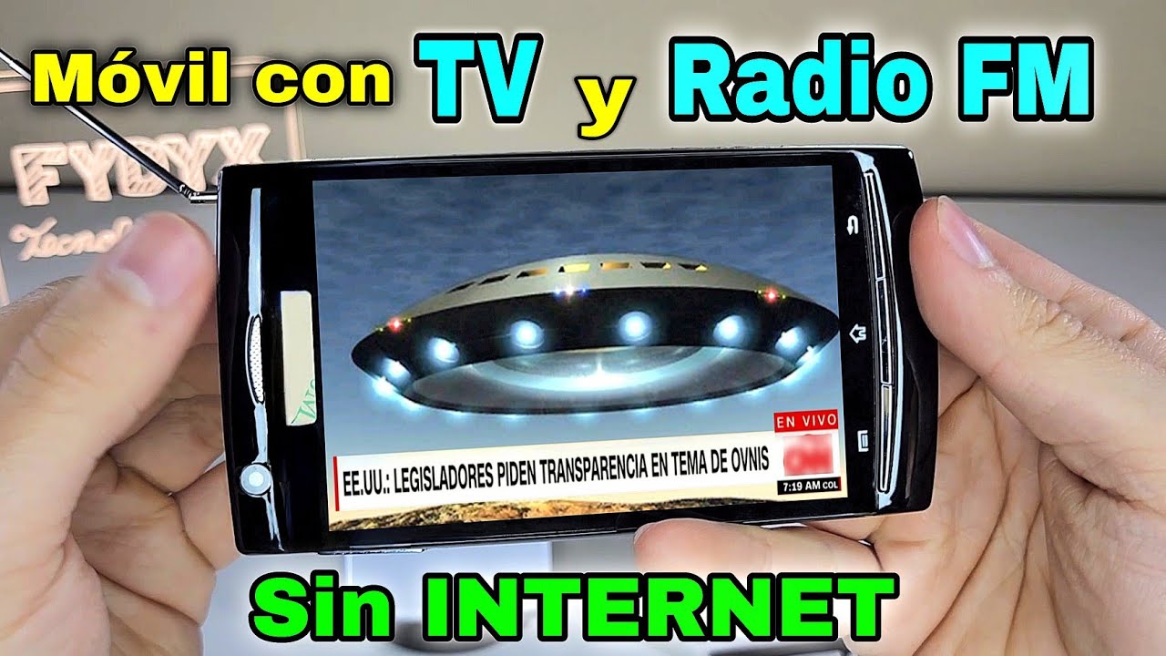 Móvil Con TV 📺  y Radio FM 📻 incluido De La Marca NODA