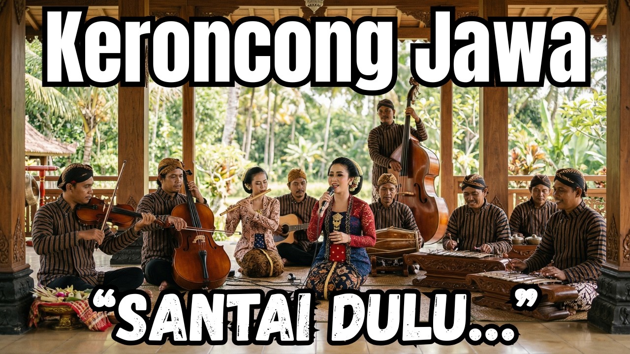 Keroncong Jawa Enak Didengar Saat Santai 😌 Bikin Tenang & Auto Rileks!