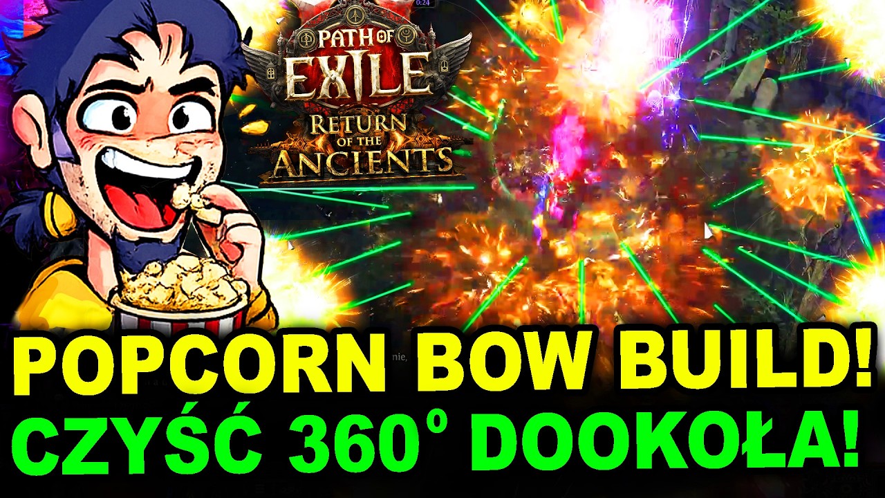 Popcorn Spiral Volley Build w Path of Exile 2 - Kręć się i NISZCZ Ekrany!