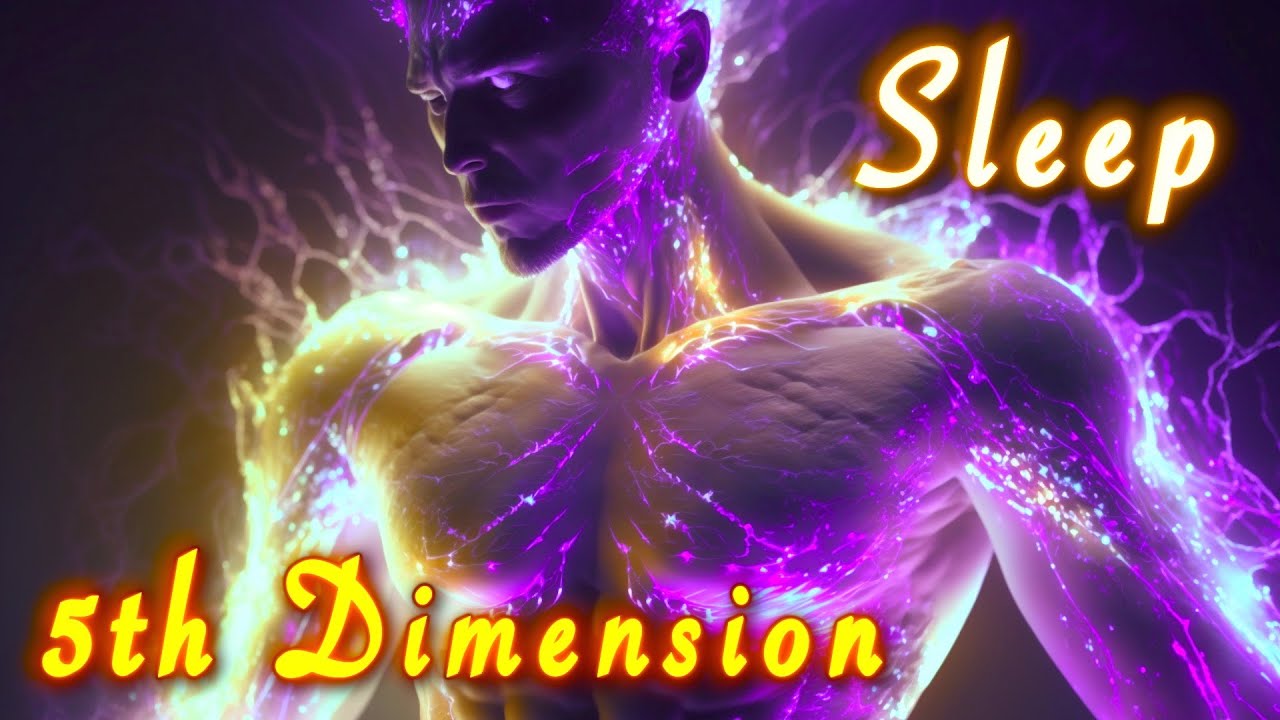 SLEEP Music To TAKE U into the 5th Dimension while Deep Sleeping 🌙 BLACK SCREEN