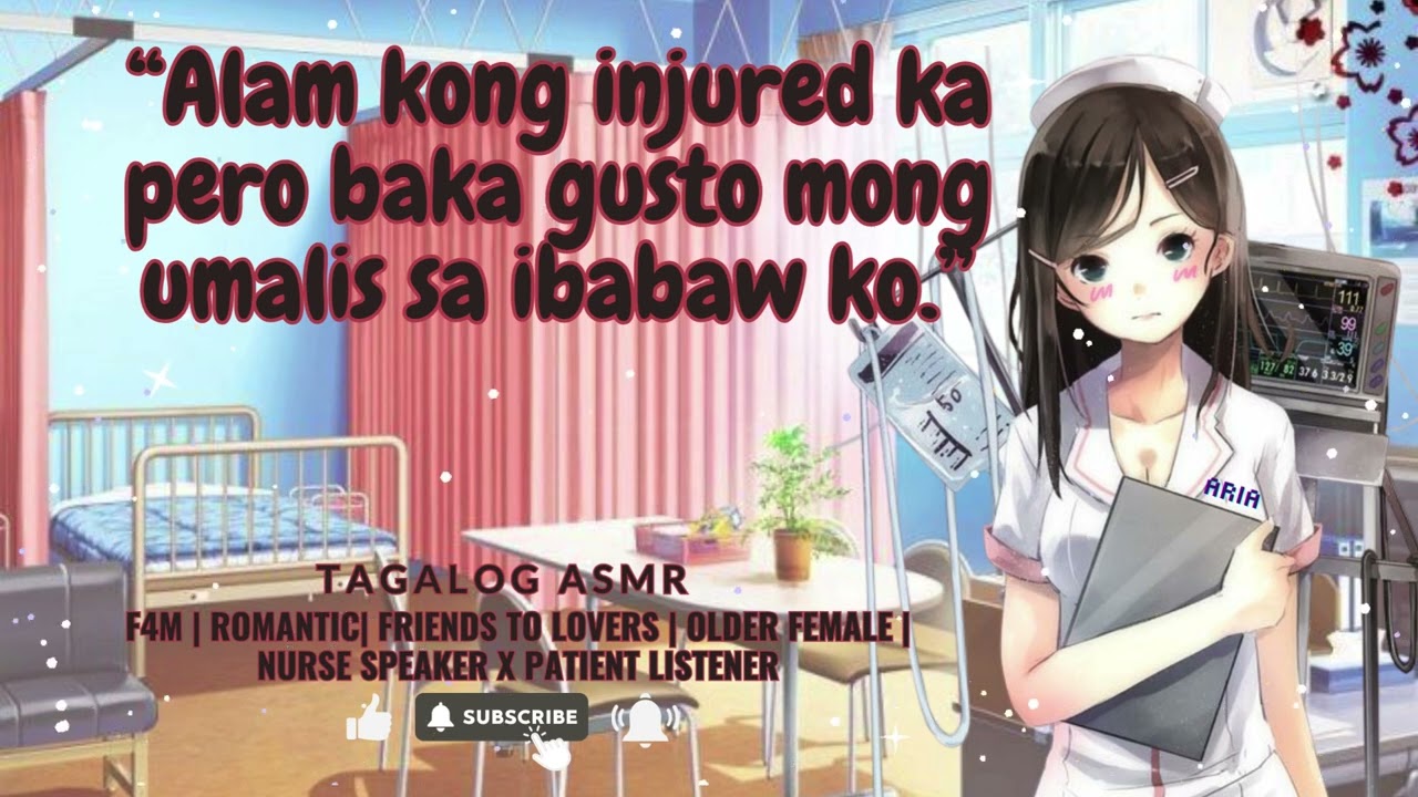 F4A | Crush on The Clinic Nurse | Tagalog Girlfriend ASMR Roleplay | Romantic | Friends to Lovers |