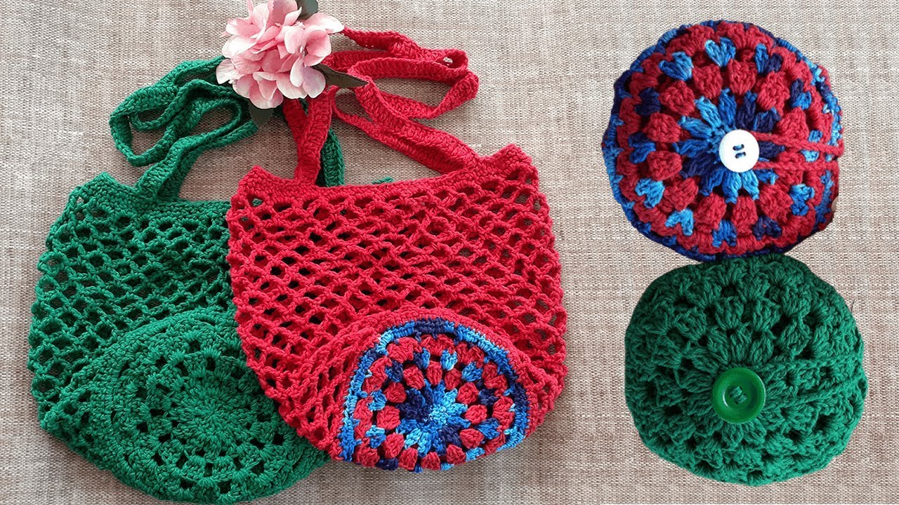 BOLSA RETRÁTIL EM CROCHÊ | Passo a Passo