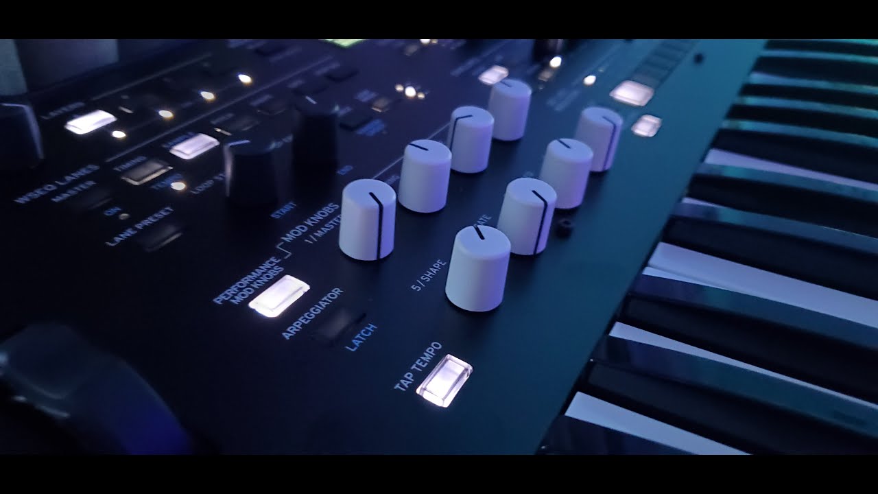 Korg Wavestate & XD Live Demo [4K] | Space Ambient Music