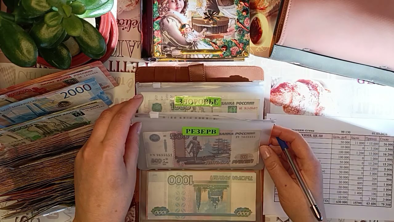 #11 МЕТОД КОНВЕРТОВ. Распределяю сумму 99 130 рублей.