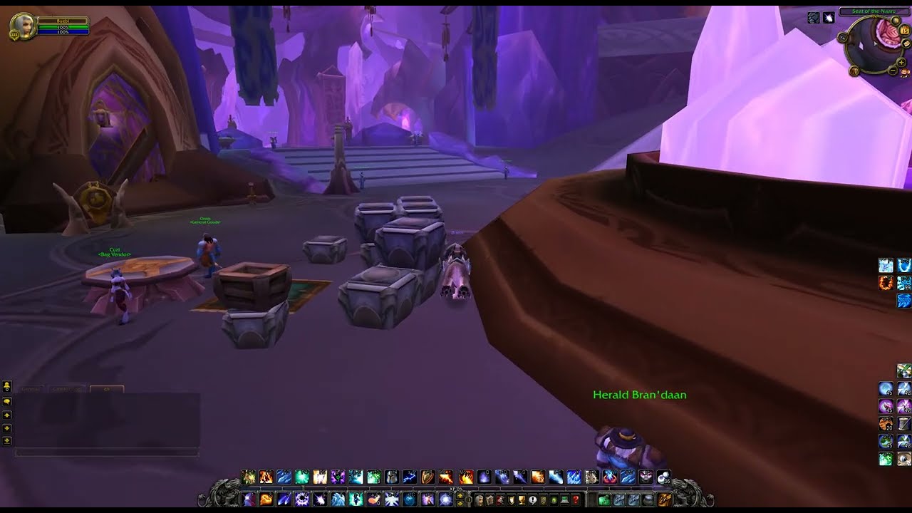 Exodar Inscription Trainer Location, WoW Wotlk