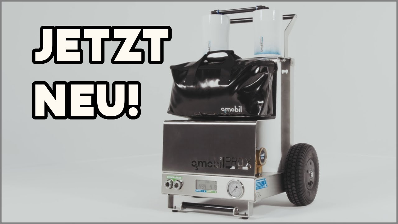 Gamechanger für den Glasreiniger - Das neue OSMOBIL PRO X!