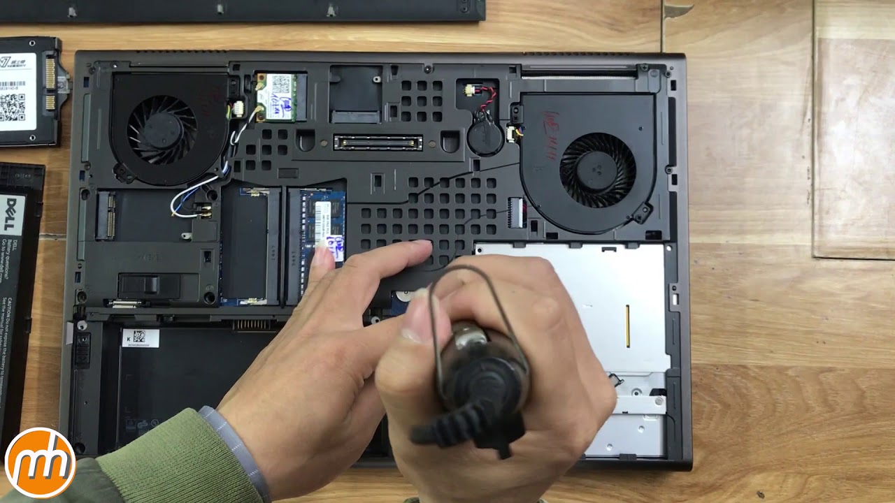 Tháo tung Laptop đồ họa Dell Precision M4800, đánh giá chất lượng phần cứng của máy