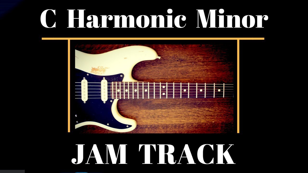 C Harmonic Minor // Groove Backing Jam Track