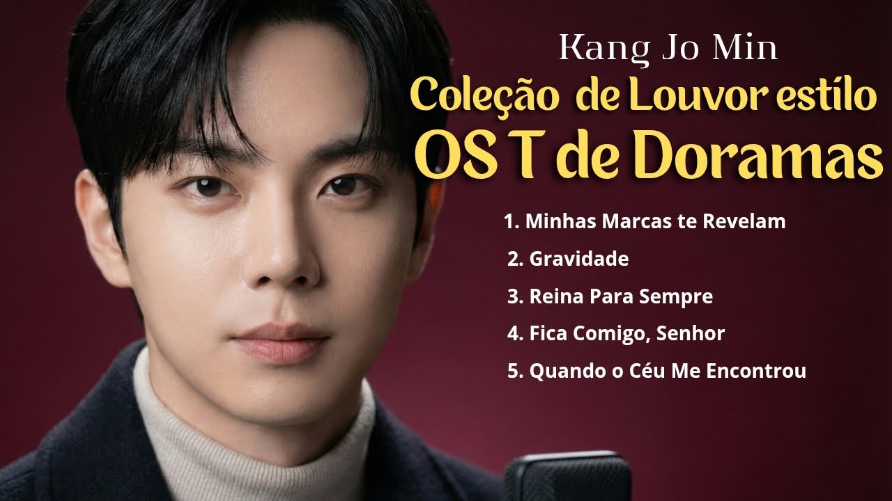 COLEÇÃO DE LOUVORES ESTILO OSTs DE DORAMAS - KANG JO MIN | As melhores músicas cristãs. #viral #ost 
