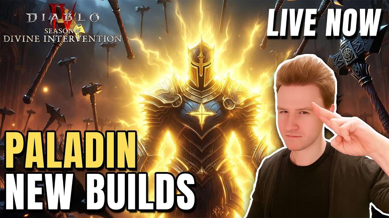 Paladin Endgame Pit 145 today? NEW AURA SETUP - Diablo 4 LIVE