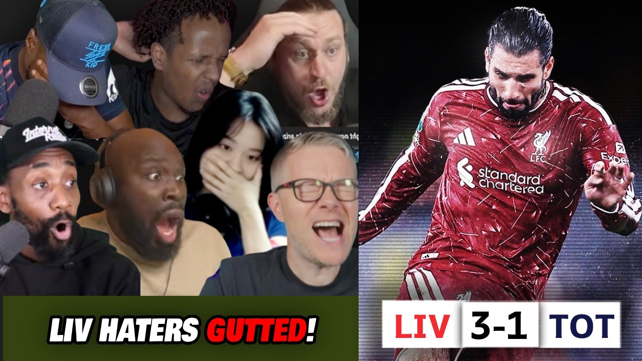 SPURS FANS MELTDOWN 😧 REACT TO SZOBOSZLAI INSANE 91st MINUTE GOAL!