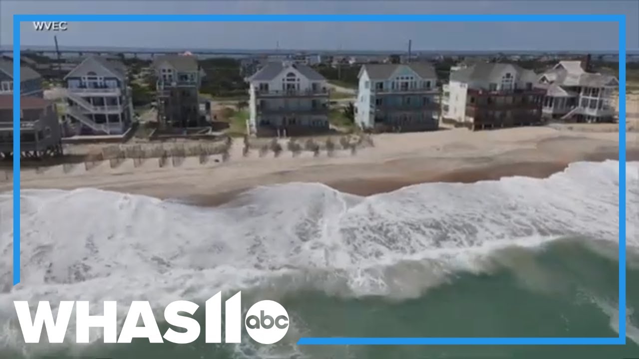 Hurricane Erin forces evacuations on North Carolina's Outer Banks