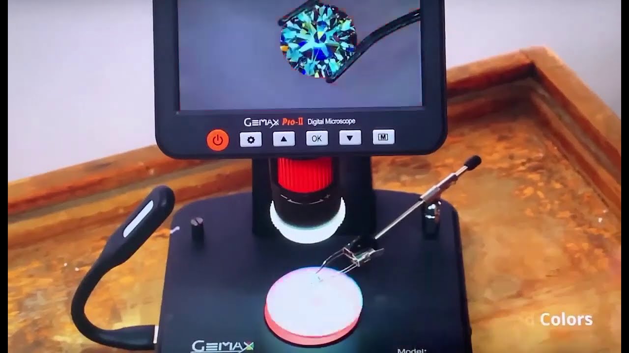 Gemax Pro-II Digital Microscope with 5 inch LCD for Crisp Images