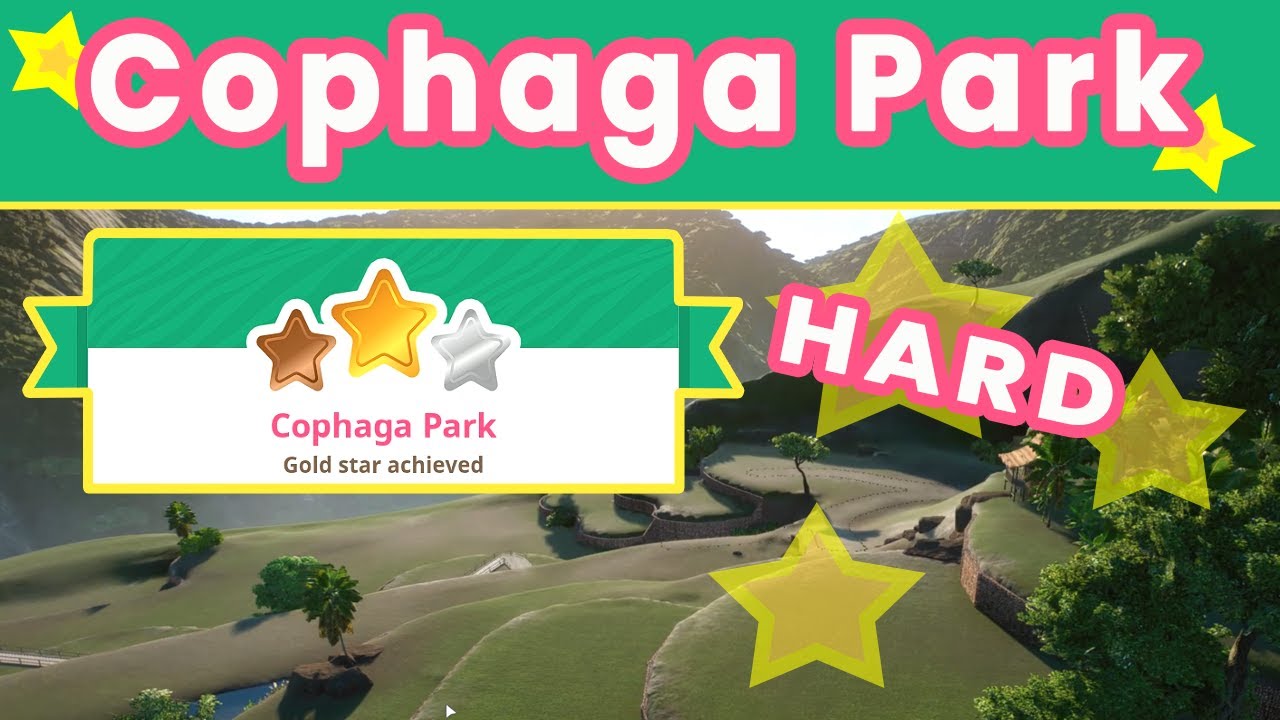 Planet Zoo Cophaga park, HARD level GOLD! Timed scenario