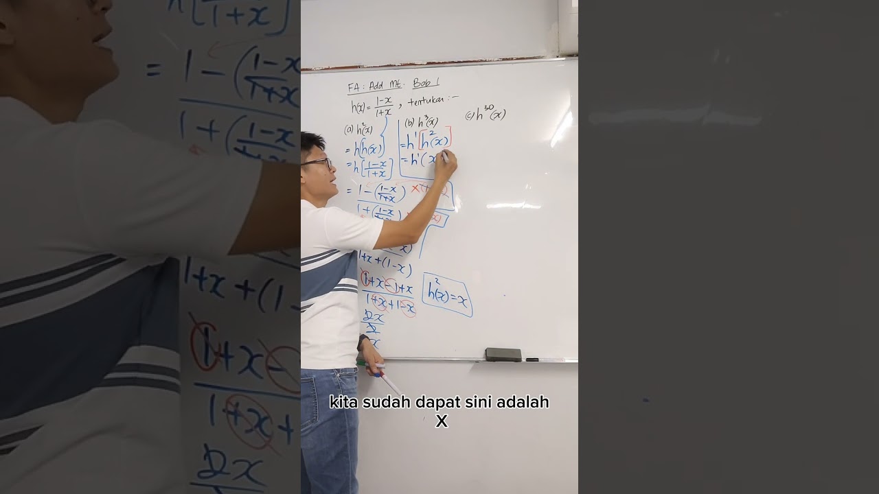 Tingkatan 4 | Add Maths | Bab 1: Fungsi Gubahan (SPM) Composite Functions (SPM)