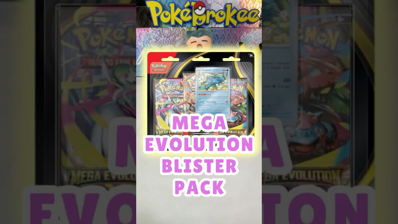 First Look at Mega Evolution Blister Pack (Double Mega Magic)