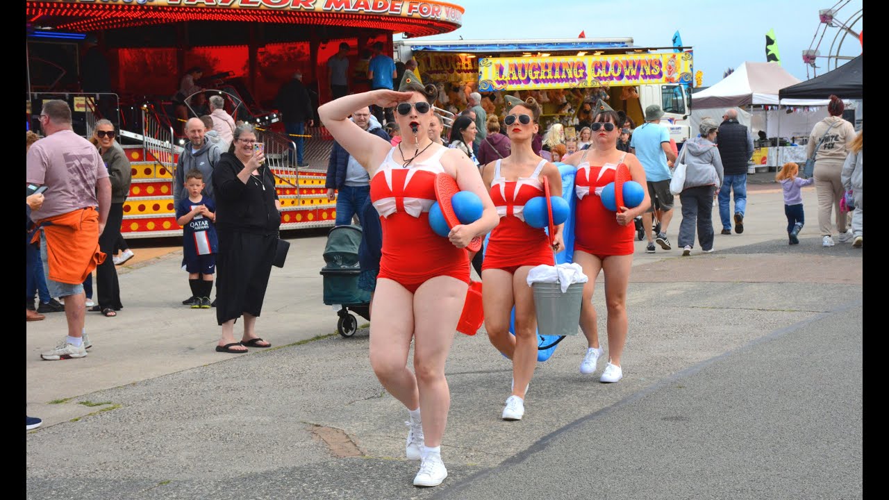 Morecambe 2024 Vintage Weekend. Music & Dance. Midland Hotel and Winter Gardens. HD Vid and Photos.