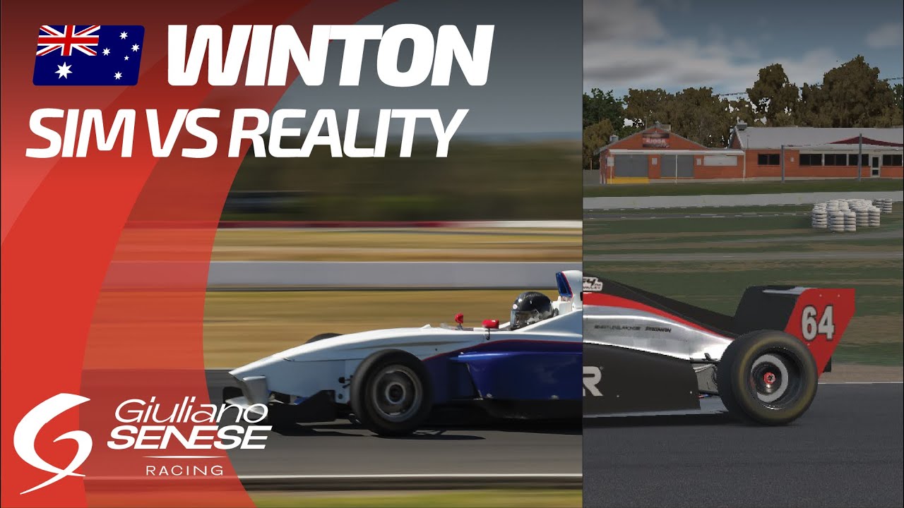 Reality vs Simulation: Winton Raceway Showdown